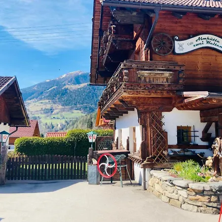 Almhuette Zwei Welten 住宿加早餐酒店 3*