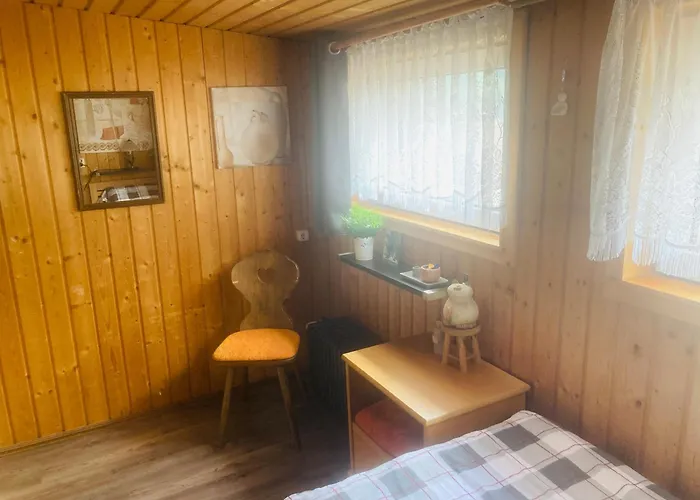 Almhuette Zwei Welten